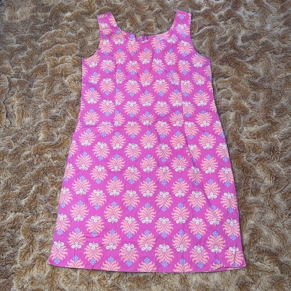 needham lane Dresses & Skirts - Needham Lane Pink Floral Sleeveless Dress size 4